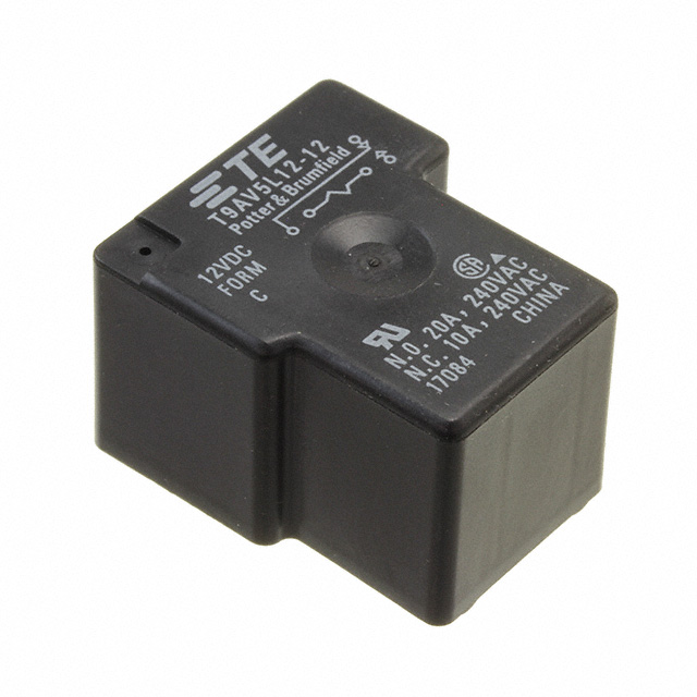 【T9AV5L12-12】RELAY GEN PURPOSE SPDT 20A 12V