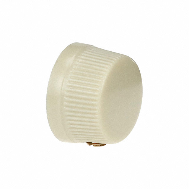 【1450DR】KNOB KNURLED 0.250" PLASTIC[バルク]