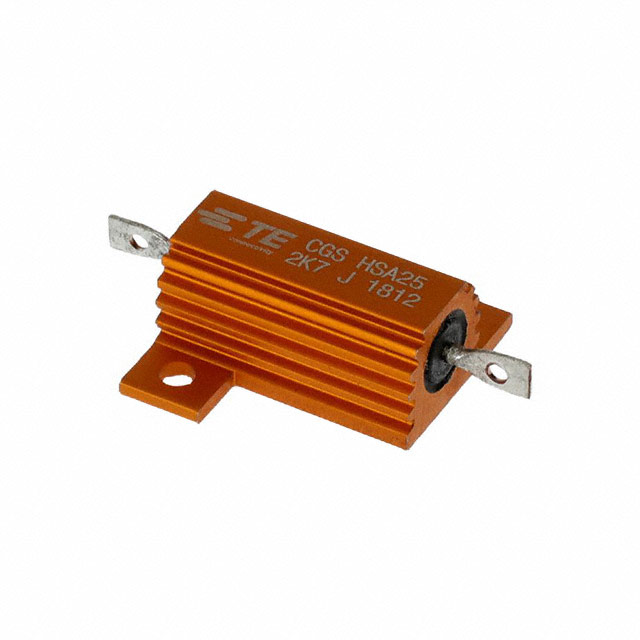 【HSA252K7J】RES CHAS MNT 2.7K OHM 5% 25W