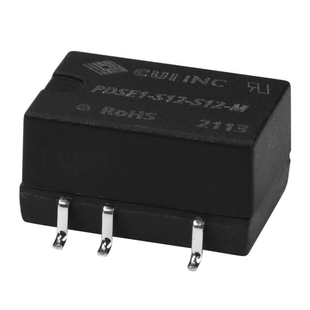 【PDSE1-S12-D24-M】DC-DC ISOLATED 1.5KV, 1 W, 10.8~