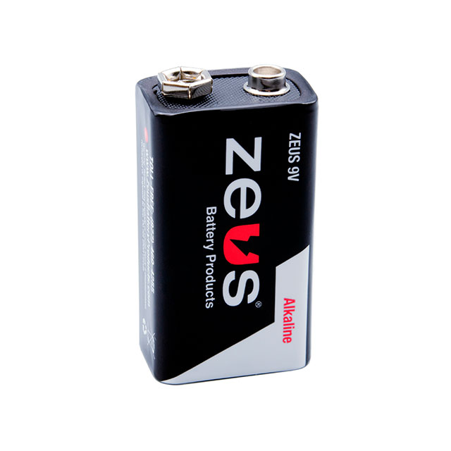 BATTERY ALKALINE 9V【ZEUS 9V】