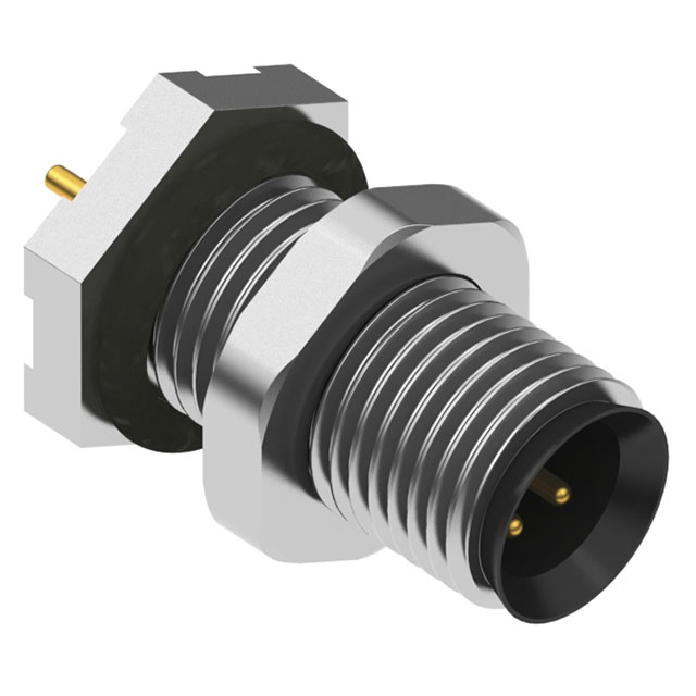 【54-00097】CONN PLUG MALE 4POS GOLD SOLDER