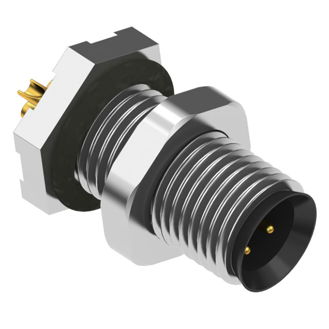【54-00098】CONN PLUG MALE 4P GOLD SLDR CUP