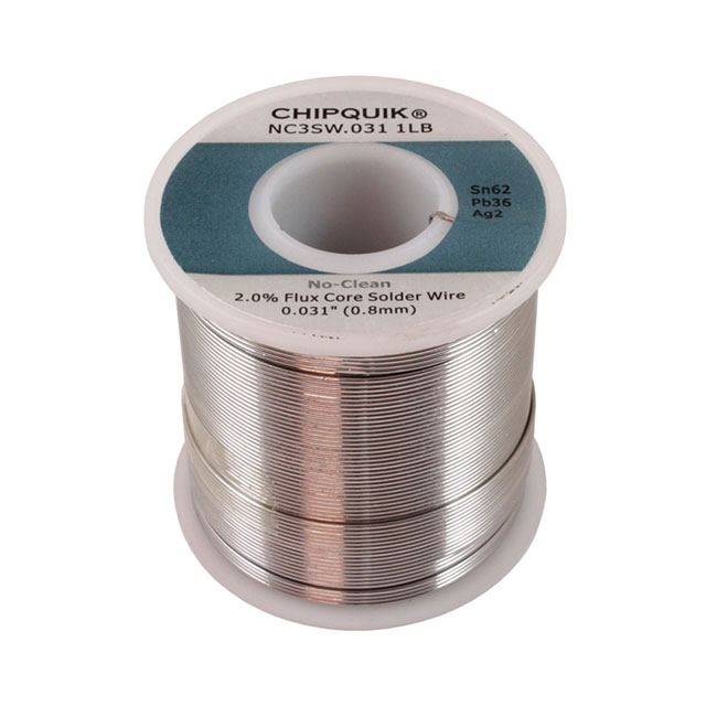 【NC3SW.031 1LB】SOLDER WIRE 62/36/2 TIN/LEAD/SIL