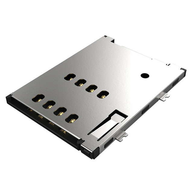 【SIM4065-8-1-15-00-A】CONN MINI SIM CARD R/A SMD