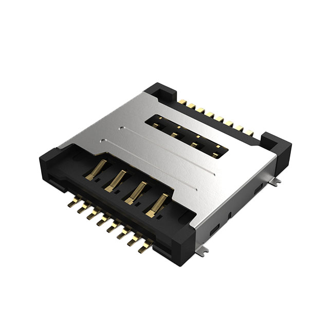 CONN MINI SIM CARD R/A SMD [digi-reel品]【SIM6050-8-0-30-00-A】