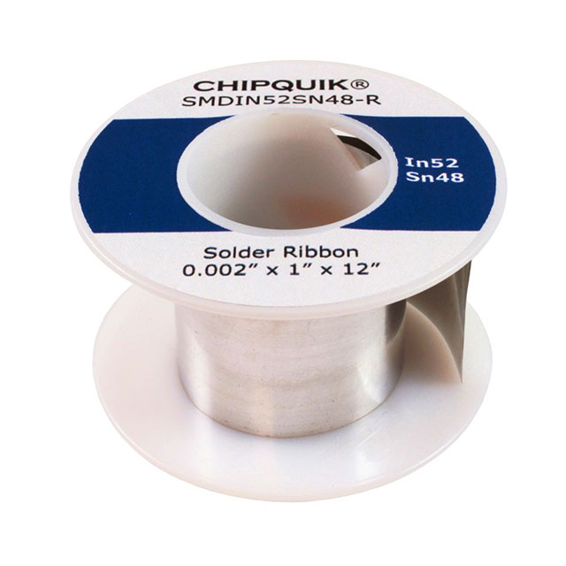 【SMDIN52SN48-R】INDIUM SOLDER RIBBON (IN52/SN48)