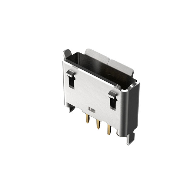 【USB3105-30-A】MICRO A/B SKT, VERTICAL, TH, 30"