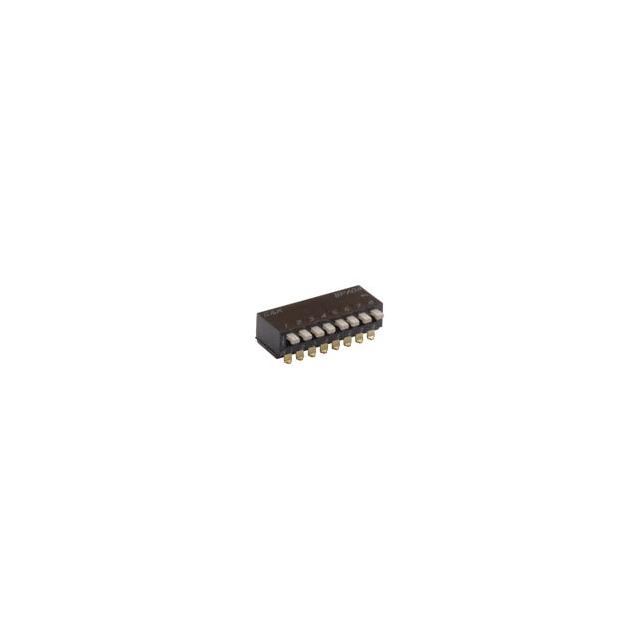 SWITCH PIANO DIP SPST 0.1A 5V【BPA04RSBR】