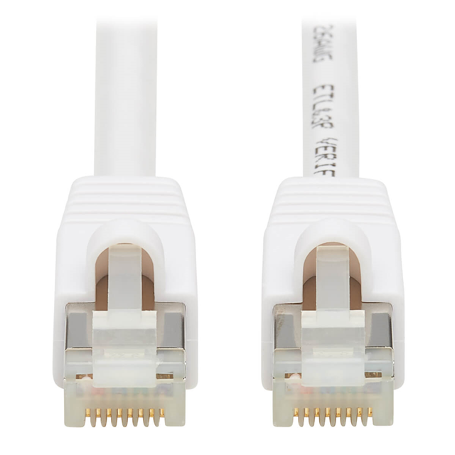 CABLE MOD 8P8C PLUG TO PLUG 25'【N262AB-025-WH】