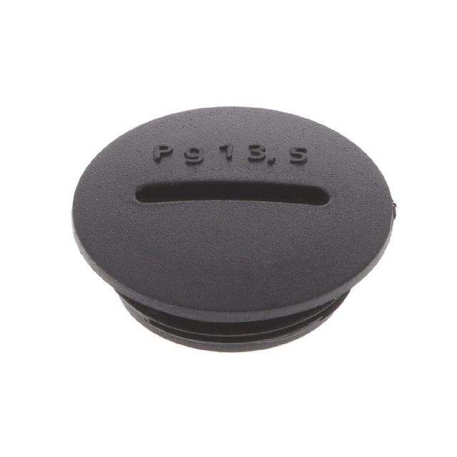 【HPP13 BK080】HOLE PLUG 0.803" POLYAMIDE 6 BLK