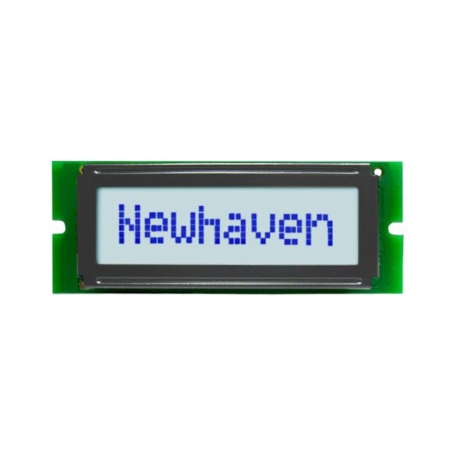 【NHD-0108CZ-FSW-GBW-33V3】LCD MOD 8DIG 8X1 TRANSFLECTV WHT