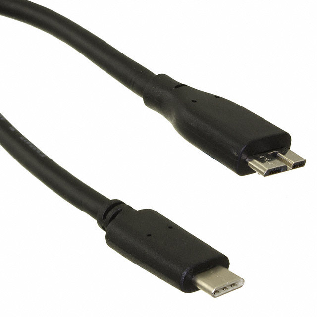 【105-1092-BL-00050-1】USB CABLE TYPE C3.1 TO MICRO 3.0
