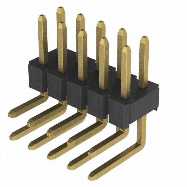 【2PH2R-10-UA】CONN HEADER R/A 10POS 2MM