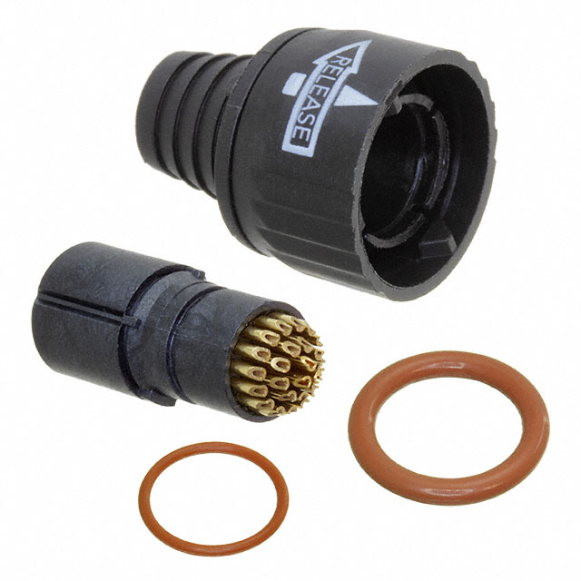 【300112】CONN PLUG MALE 27P GOLD SLDR CUP
