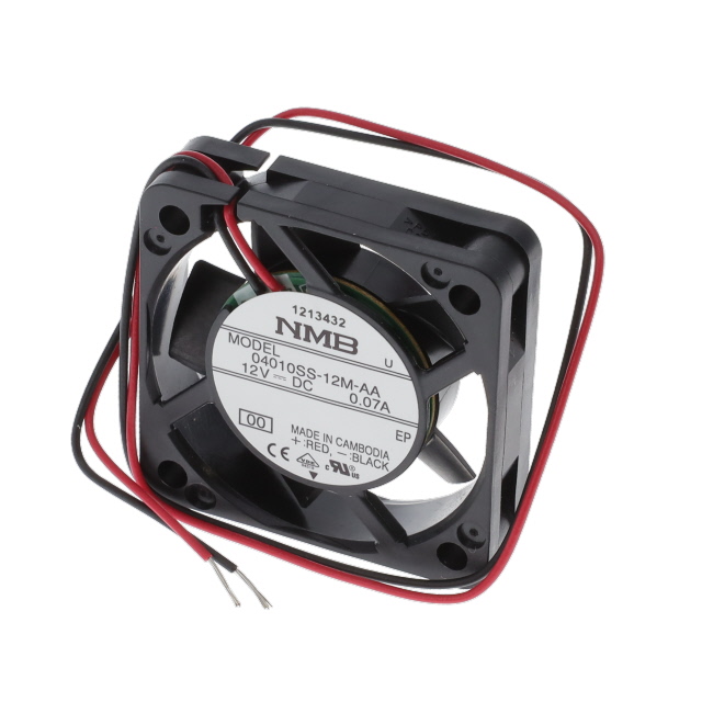 【04010SS-12M-AA-00】FAN AXIAL 40X10MM 12VDC WIRE