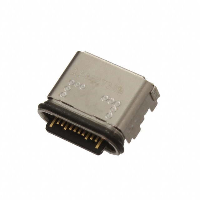 【124018612112A】USB TYPE C, RECEPTACLE, TOP MOUN