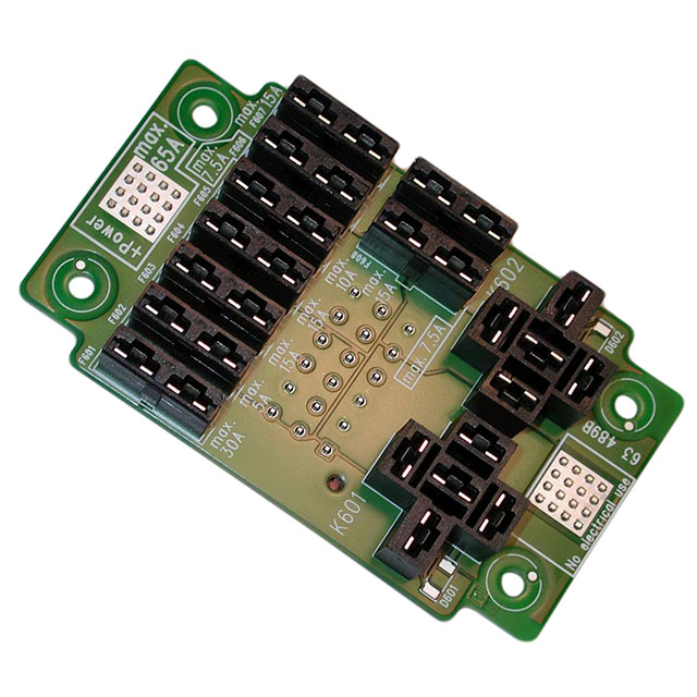 【ICS-63489】PCB 9 FUSES AND 2 RELAYS