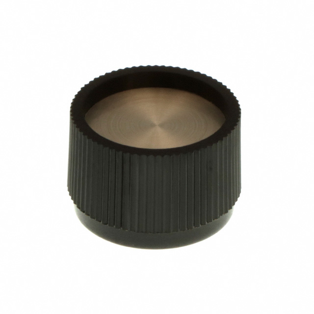 【PH15181/4】KNOB KNURLED 0.250" PLASTIC