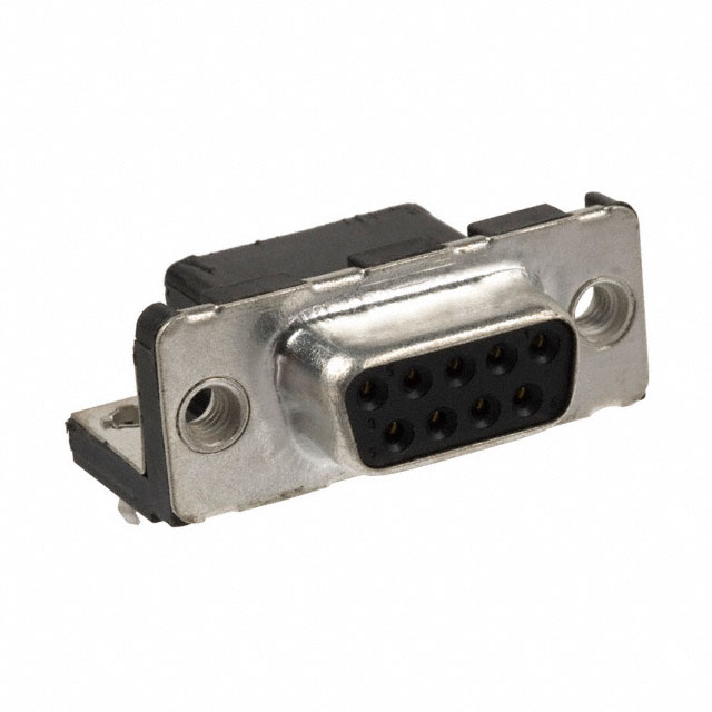 【D09S13A4GX00LF】CONN D-SUB RCPT 9POS R/A SOLDER[トレイ]