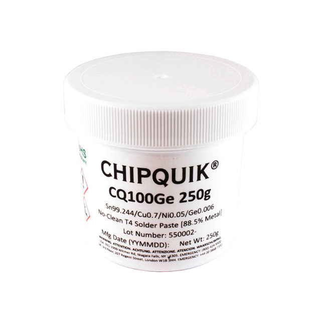【CQ100GE 250G】GERMANIUM DOPED SOLDER PASTE NO-