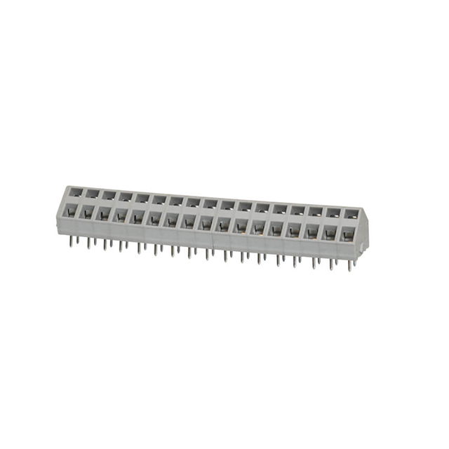 TERMINAL BLOCK, SCREWLESS, 5.00,【TBL007A-500-17GY】