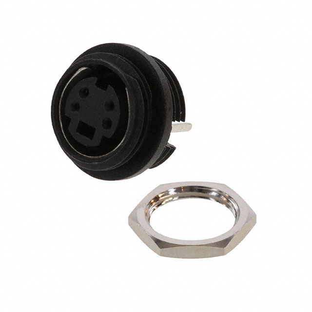 【4850.2400】CONN RCPT FMALE DIN 4P SOLDER