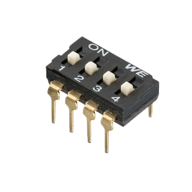SWITCH SLIDE DIP SPST 0.025A 24V【418127270902】
