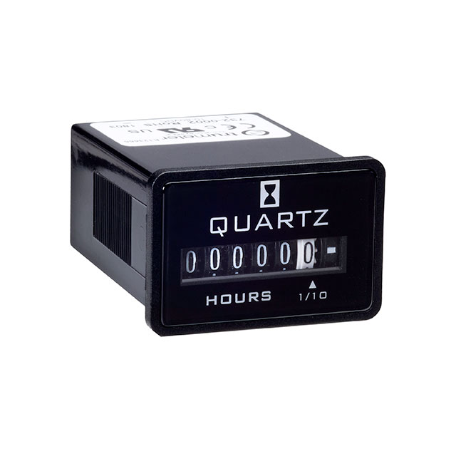 HOURMETER 10-80 VDC FL RECT【732-0002】