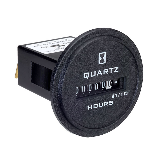 HOURMTER 10-80 VDC FL RD【732-0003】