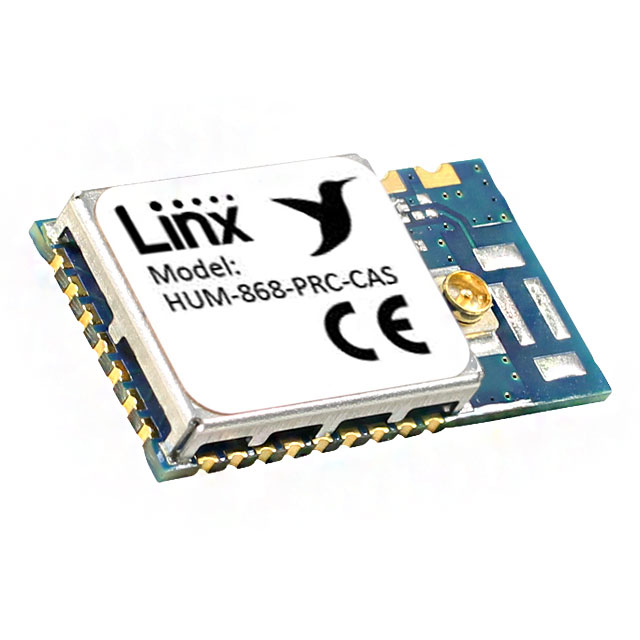 【HUM-868-PRC-CAS】RF TXRX MOD ISM<1GHZ CAST SMD