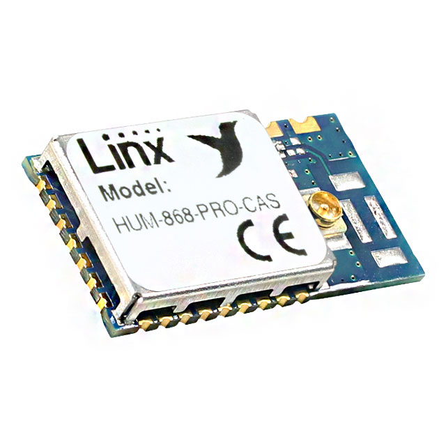 【HUM-868-PRO-CAS】RF TXRX MOD ISM<1GHZ CAST SMD