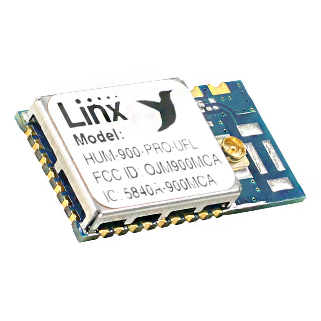 RF TXRX MOD ISM<1GHZU.FL SMD【HUM-900-PRO-UFL】