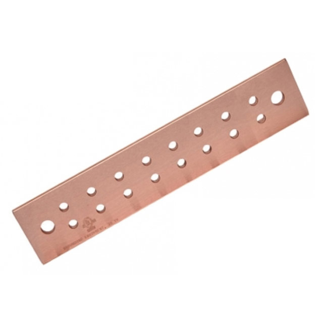 .25X2X10" GROUND BAR 16 HOLES【SCGB-1】