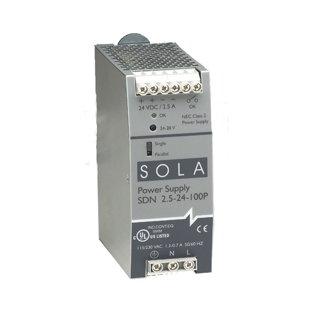 AC/DC DIN RAIL SUPPLY 24V 60W【SDN2.5-24-100P】