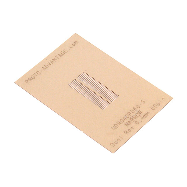 【NDR040P060-S】NARROW DUAL ROW 0.4MM PITCH 60-P