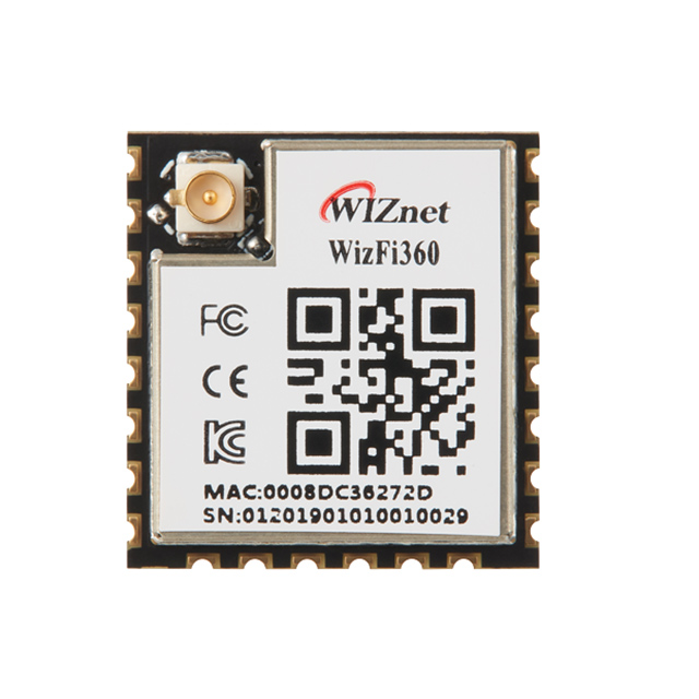 【WIZFI360-CON】RF TXRX MODULE WIFIIPEX SMD [digi-reel品]