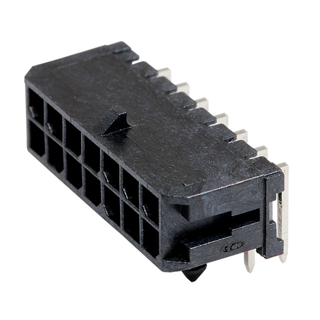 CONN HEADER R/A 14POS 3MM【0430451400】