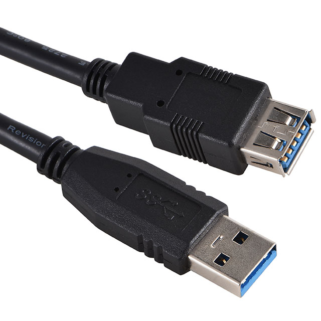 【A-USB30AM-30AF-300】CABLE A RCPT TO A PLUG 9.84'