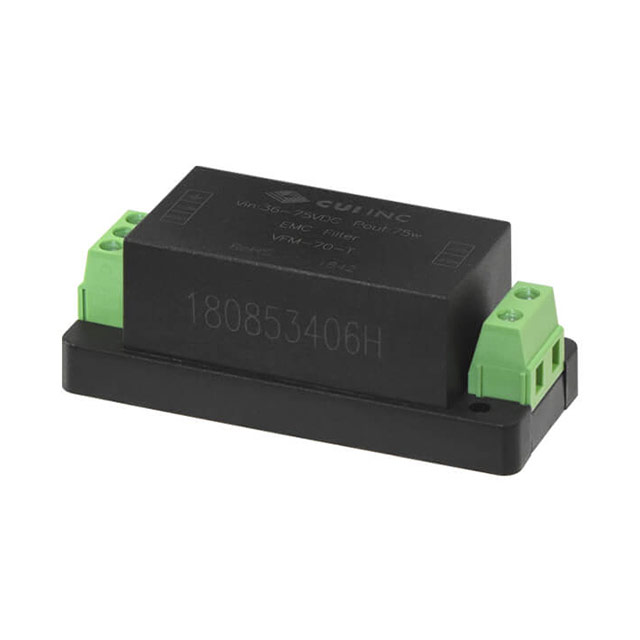 【VFM-70-T】LINE FILTER 75VDC CHASSIS MOUNT