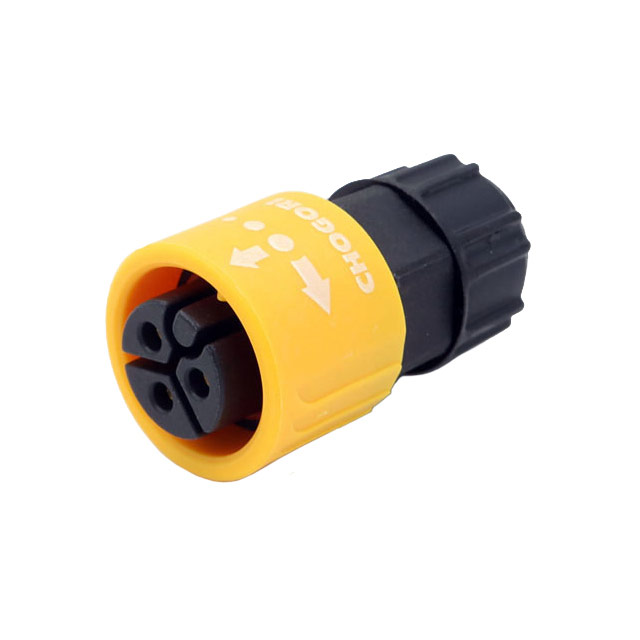CONN PLUG FMALE 3POS SOLDER CUP 23003231-02 Chogori