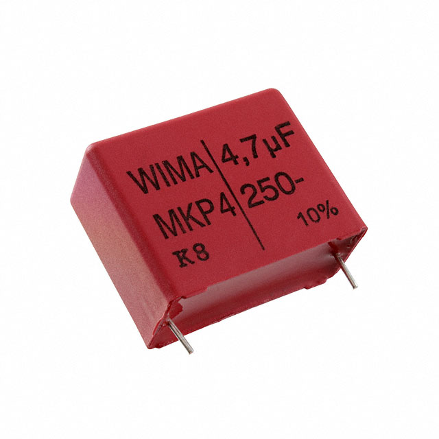 【MKP4F044706F00KSSD】CAP FILM 4.7UF 10% 250VDC RAD
