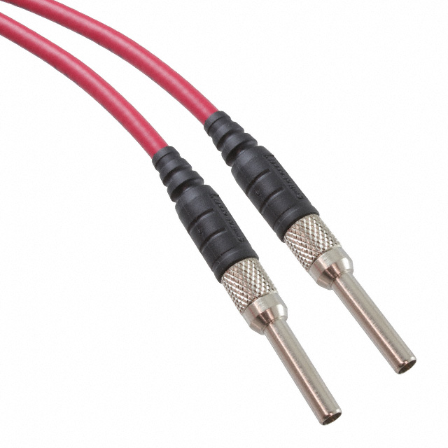 【VMMP2R】CABLE M-M MICRO-WECO 2' RED