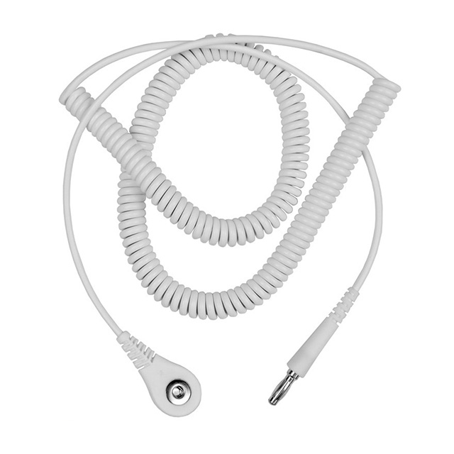 CORD, COIL, JEWEL, WHITE, 4 MM,【09219】