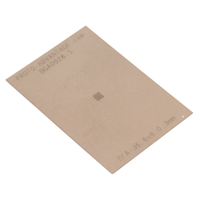 BGA-36 STAINLESS STEEL STENCIL【BGA0028-S】