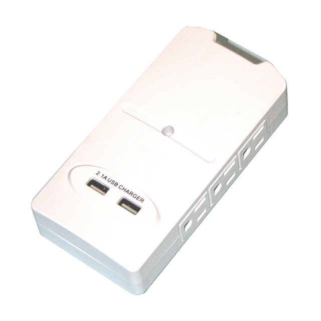 THREESIDED WALL SURGE TAP 6OUTLE【EPD-0926】