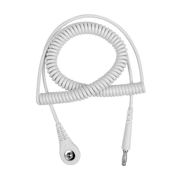 CORD, COIL, JEWEL, WHITE, 4 MM,【09218】