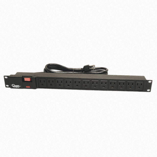 HORIZONTAL RACK MNT SURGE STRIP【HPS-E12P】