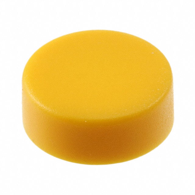 【0862.8101】CAP TACTILE ROUND YELLOW