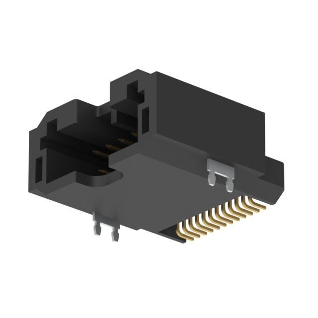 【IMSA-13065B-2-12Y900】HEADER SMT RA 12POS KEY-A